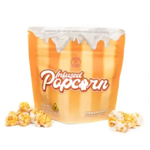 Rollo de Canela con Palomitas de Maíz Infusionadas